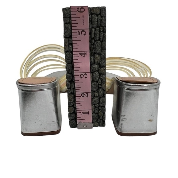 Zara Trafaluc Silver Jelly Strap Block Heel Square Toe Sandals Size 38 Women's - Picture 7 of 10